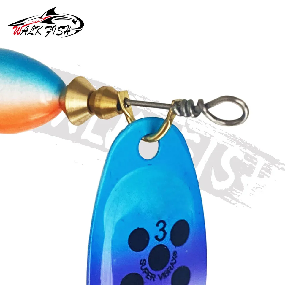 WALK FISH Alta calidad 1 # -5  - Fishing Hook Treble reseña y precio