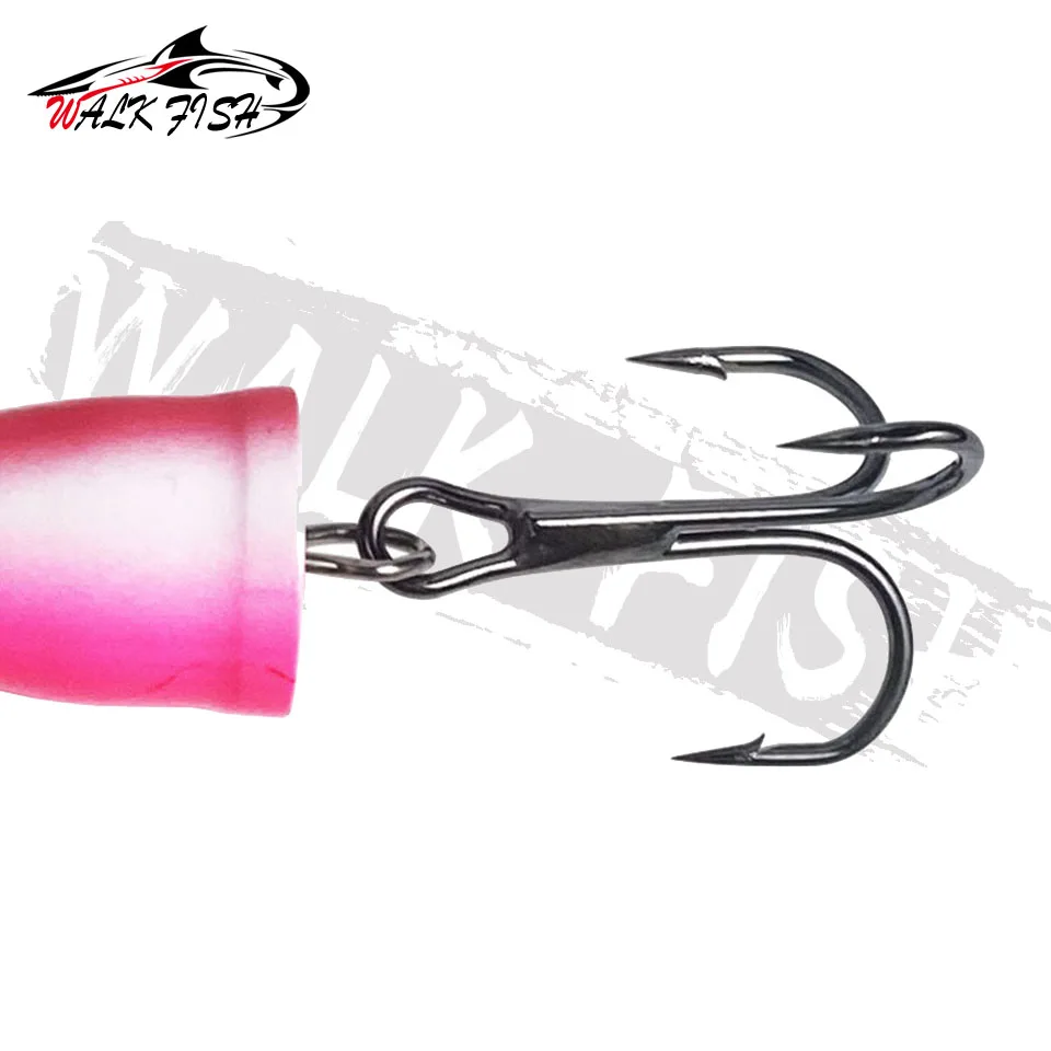 WALK FISH Alta calidad 1 # -5  - Fishing Hook Treble reseña y precio