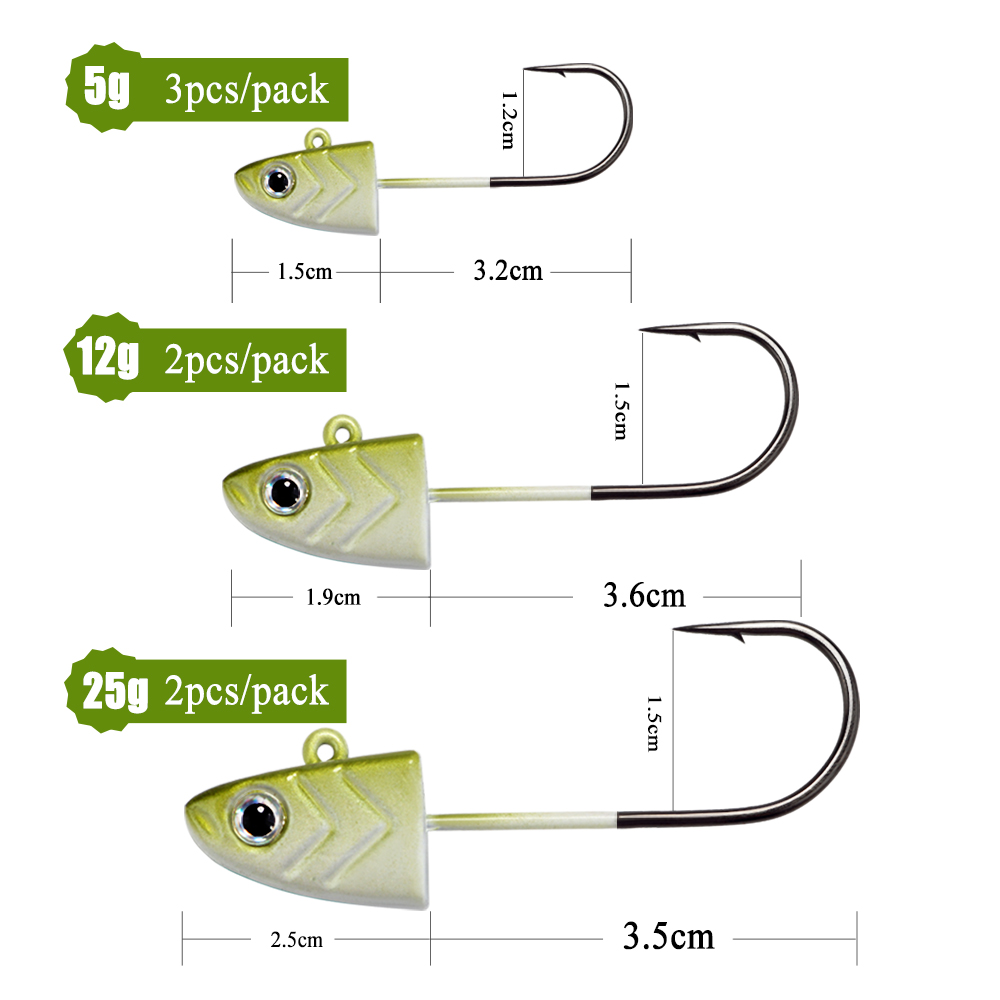 Anzuelos de Pesca FTK 5g 12g 2 - Fishing Hook Assortment reseña y precio