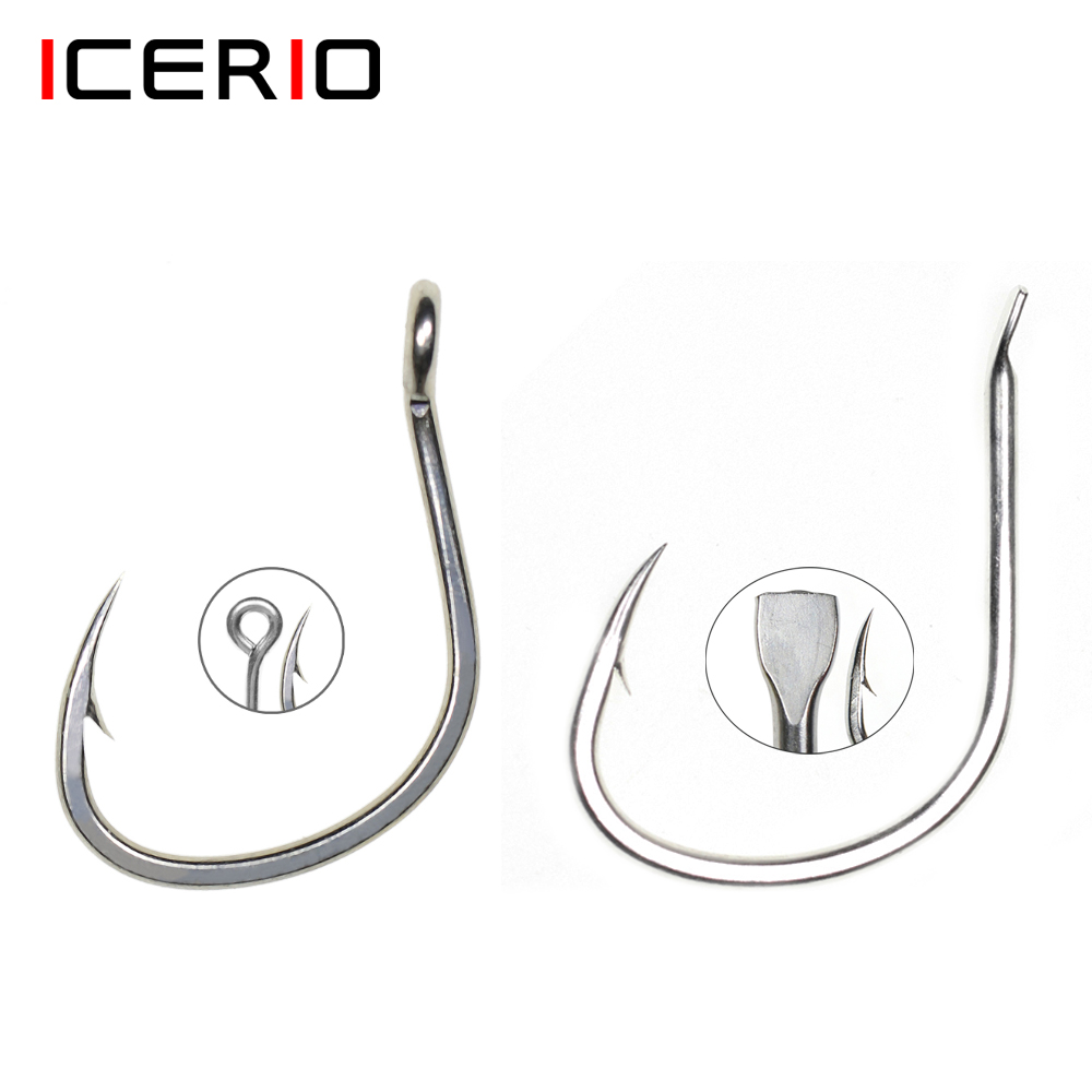 ICERIO, 10 anzuelos para pesca - Fishing Hook Assortment reseña y precio